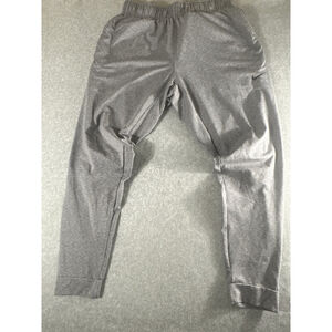 Nike Dri Fit Pants Mens XL Gray Standard Fit Training Athletic